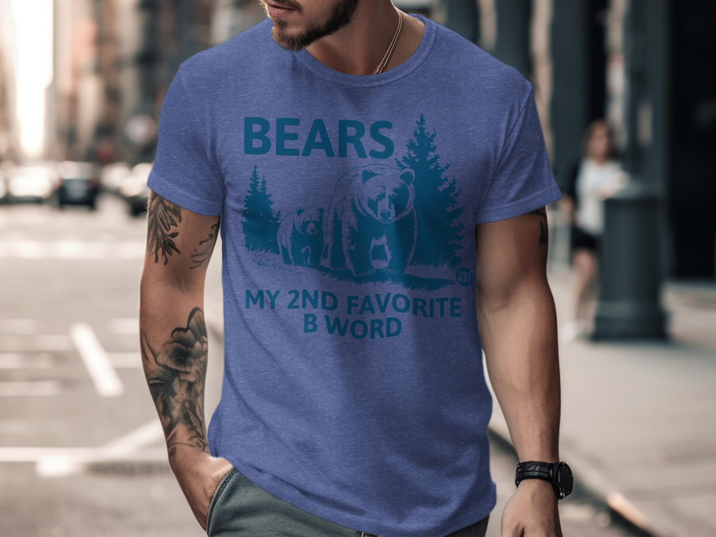 Bears My 2nd Favorite B Word Graphic T-Shirt product
