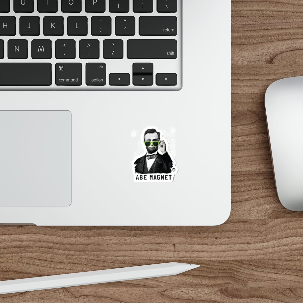 Abe Magnet Sticker Perfect for Laptops or Notebooks
