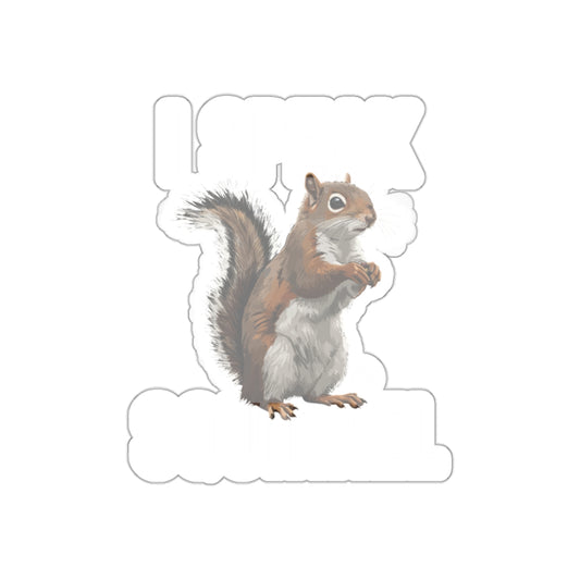 I Speak Squirrel Funny Quote Pet Lover Gift Idea Stickers