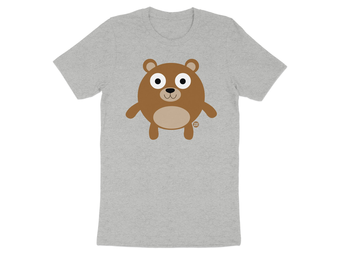 Cute Bear Cartoon Graphic Tee for All Ages Shirt
