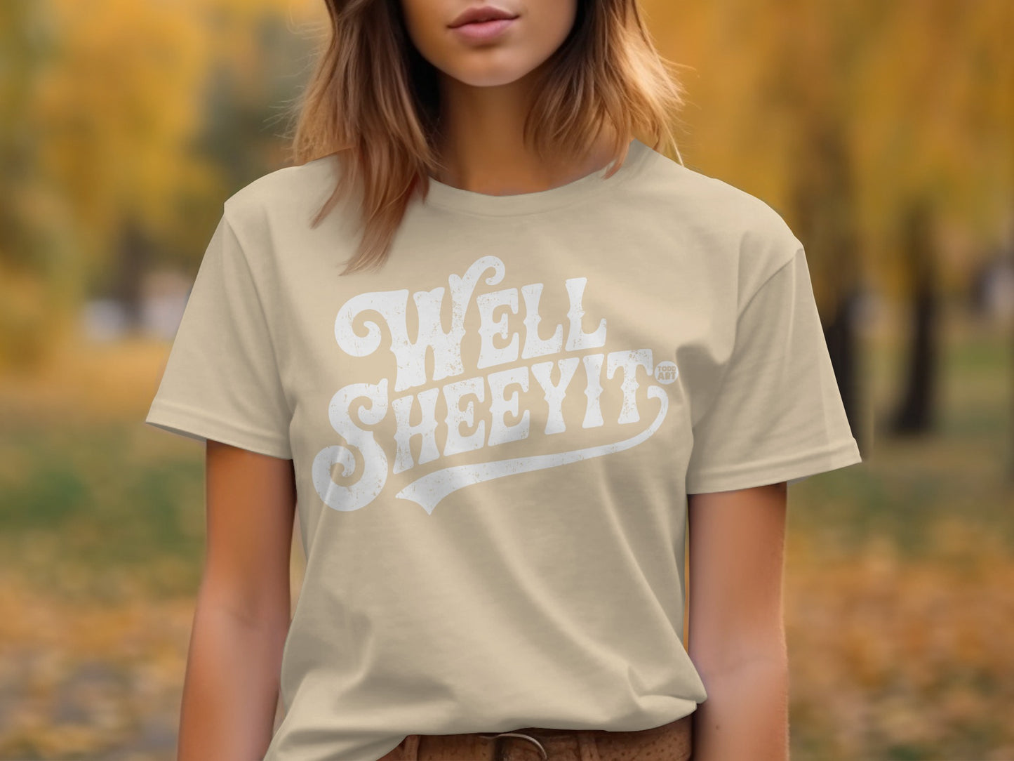 Well Sheeyit Unique Graphic T-Shirt