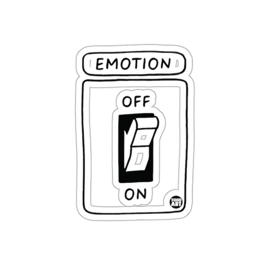 Emotion Off On Switch Sticker Decorative Decal