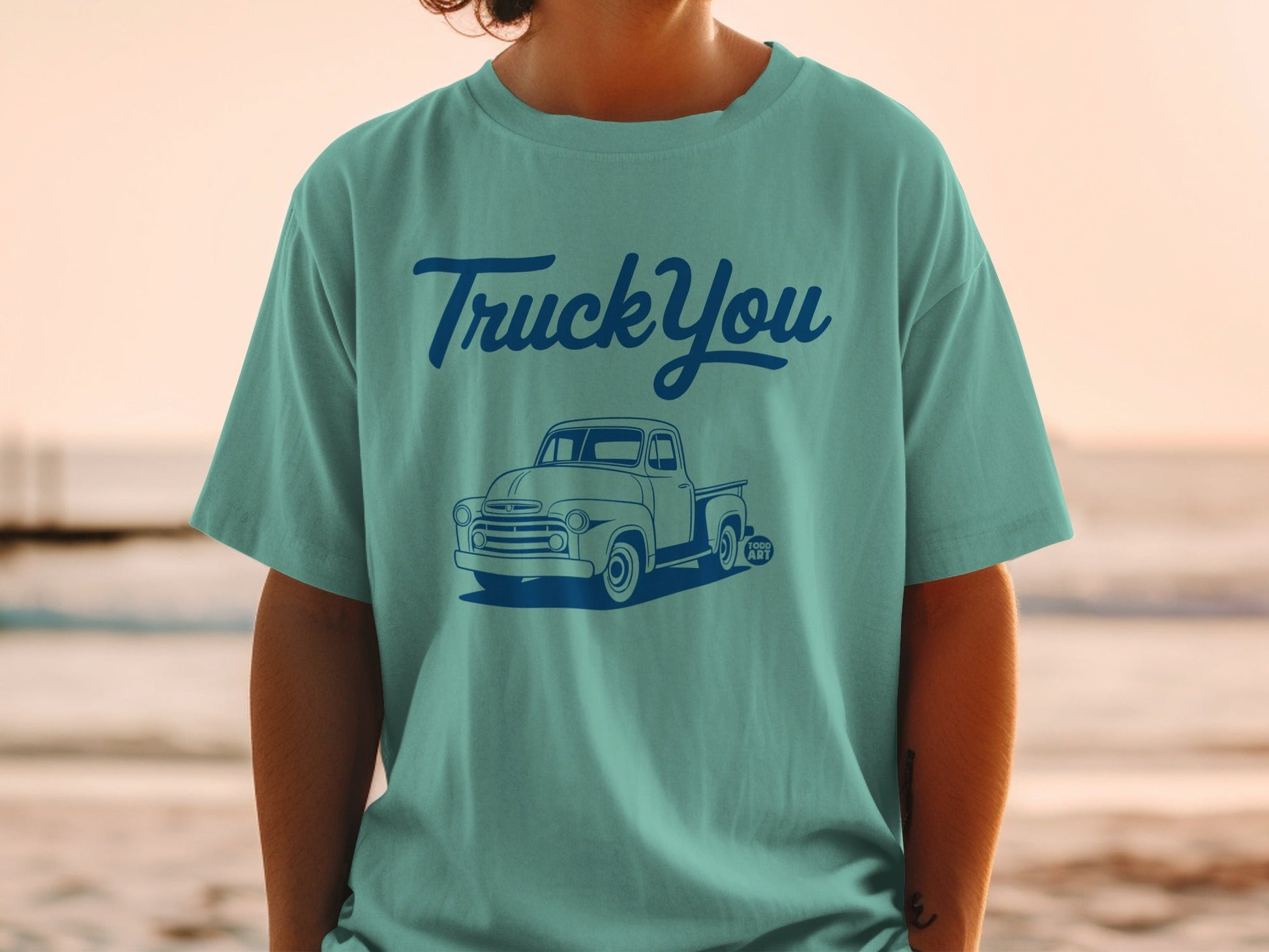 TruckYou Vintage Truck Graphic T-Shirt