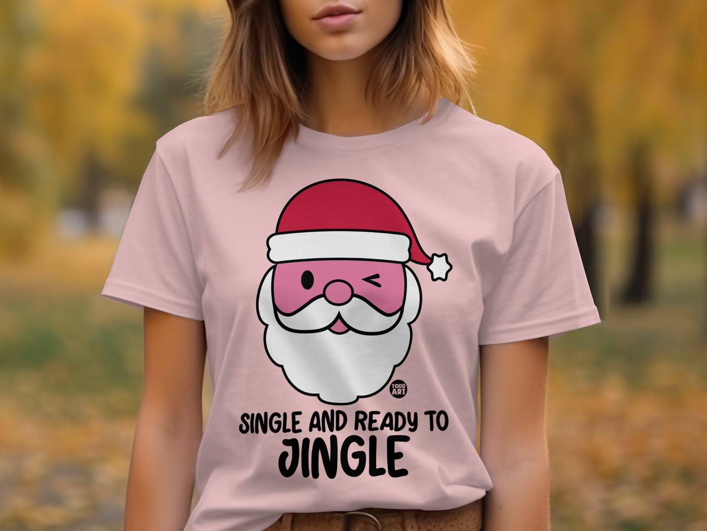 Single and Ready to Jingle Festive T-Shirt