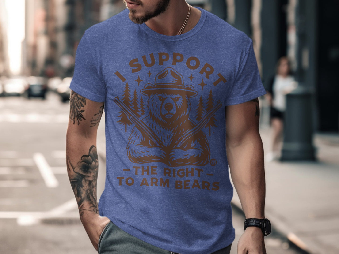 I Support The Right To Arm Bears Graphic Shirt product type