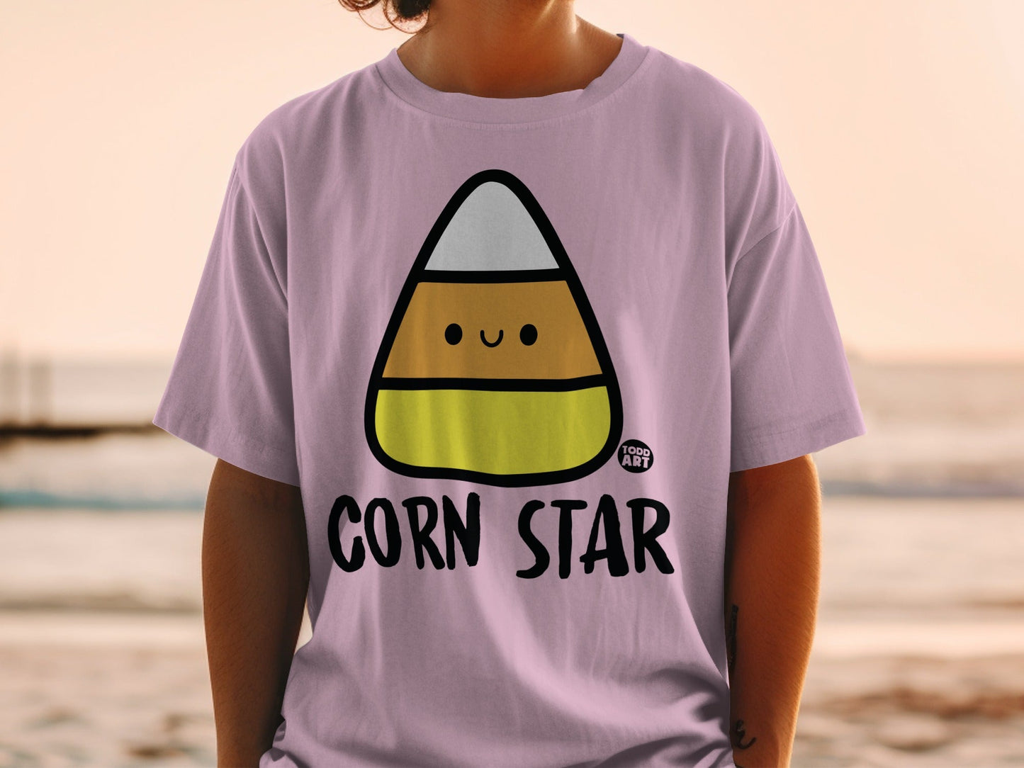 Todd Art Corn Star Graphic Tee for Unique Styles