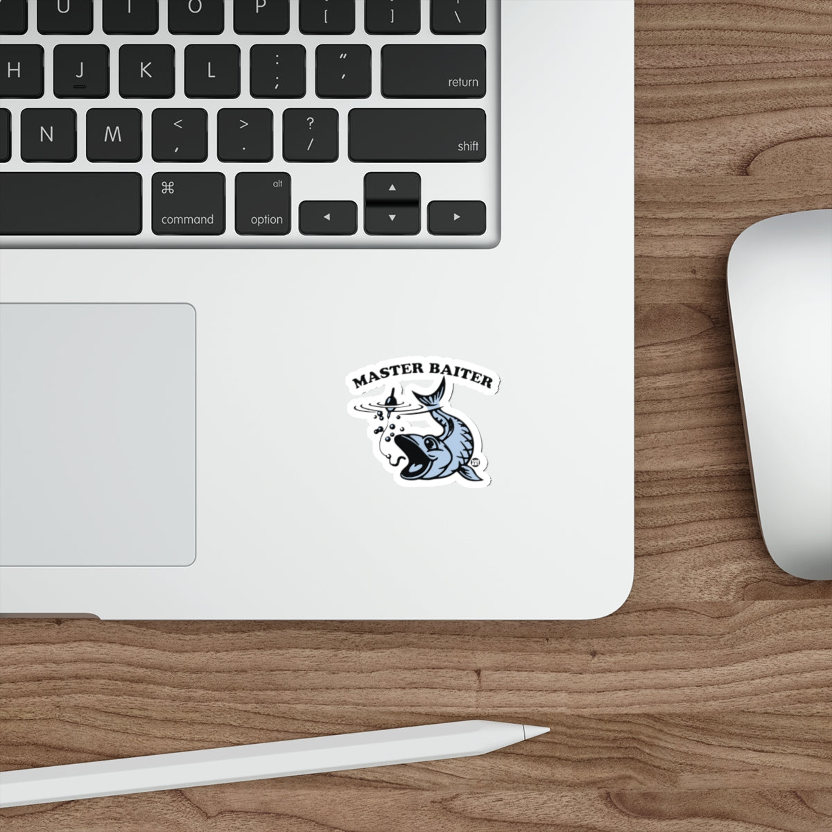 Master Baiter Fishing Lure and Fish Todd Art Design Stickers