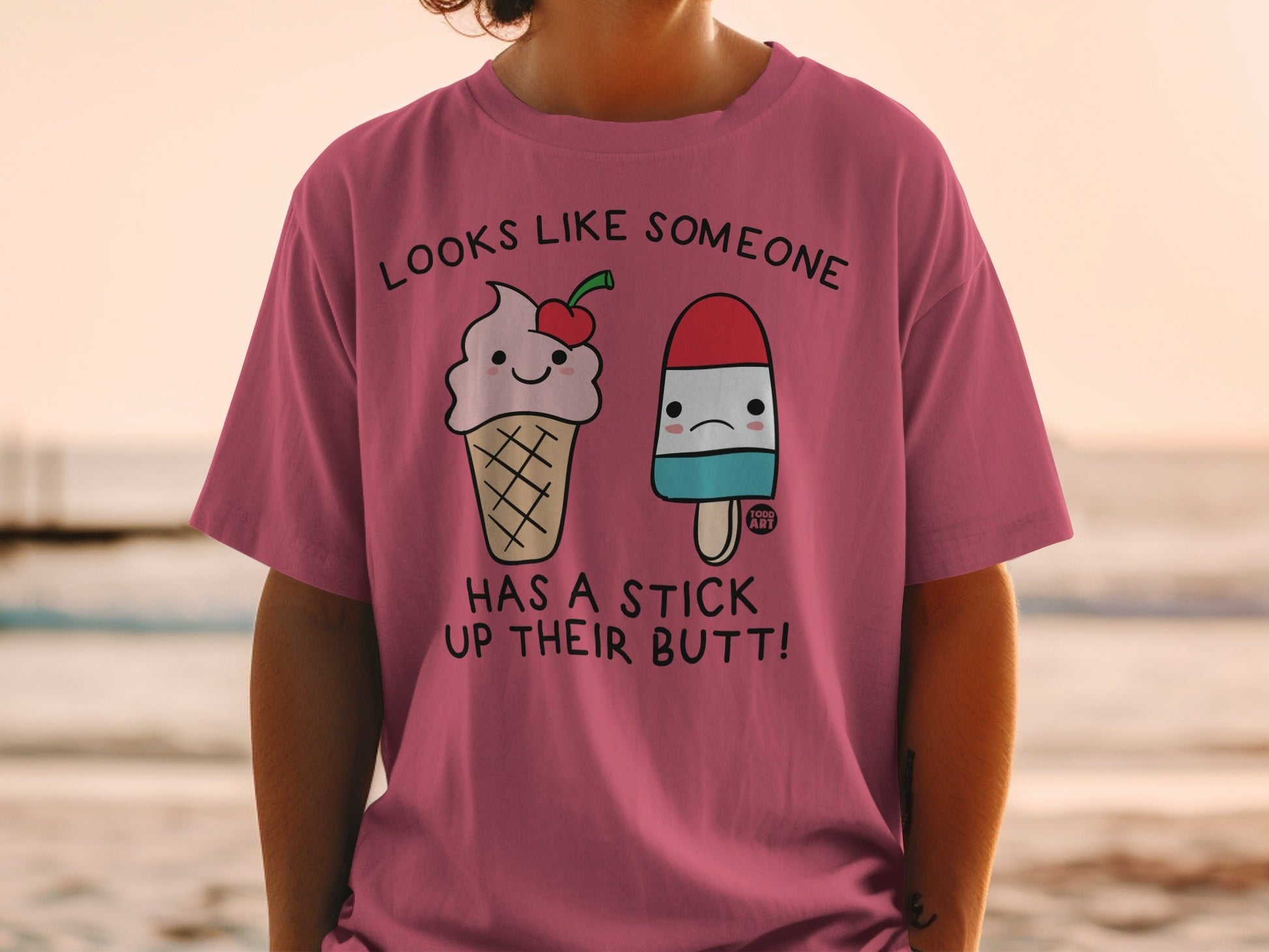 Looks Like Someone Has a Stick Up Their Butt Shirt