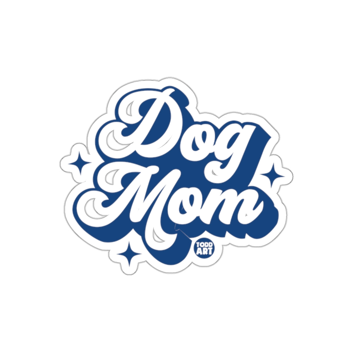 Dog Mom Decorative Sticker for Pet Lovers