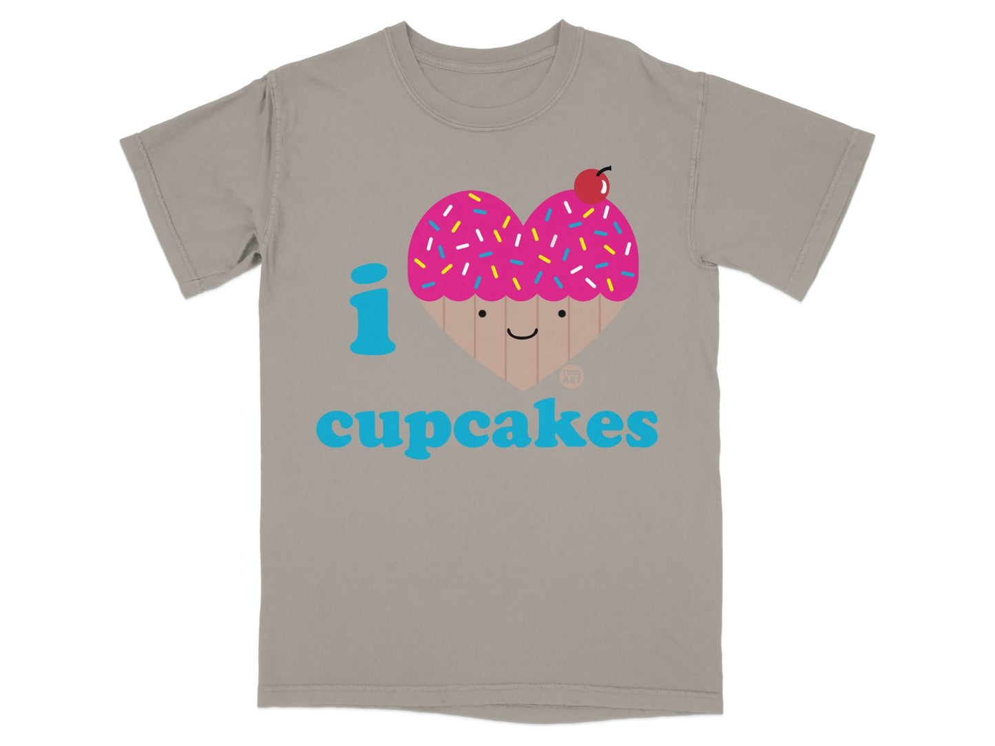 I Love Cupcakes Adorable Graphic T-Shirt