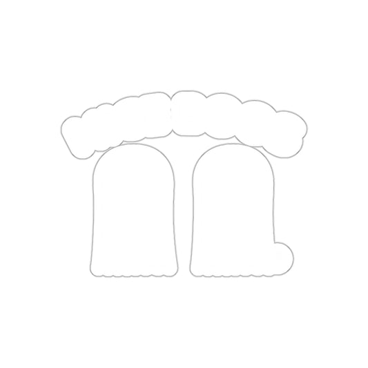 Nice Boos Decorative Ghost Shapes Halloween Decor