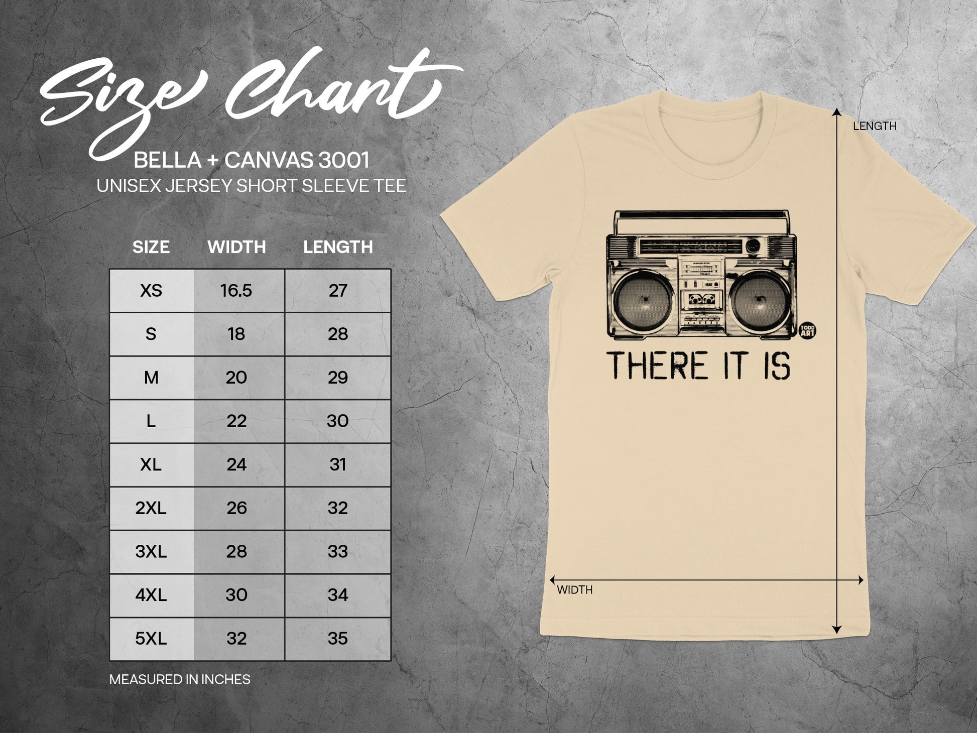 Boombox Graphic Beige Unisex Short Sleeve Tee product type