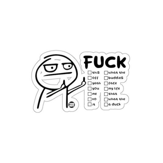 Sarcastic Meme Sticker for Laptops and Notebooks