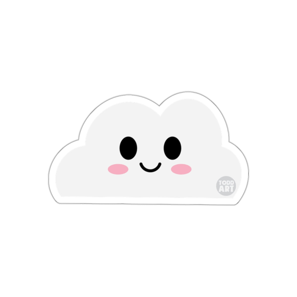 Cute Smiling Cloud Design for Kids Stationery Accessory