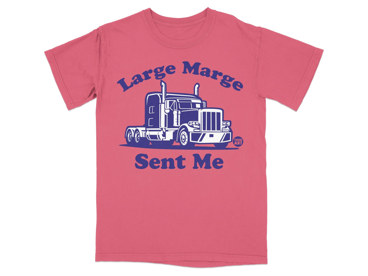 Large Marge Sent Me Graphic Truck T-shirt