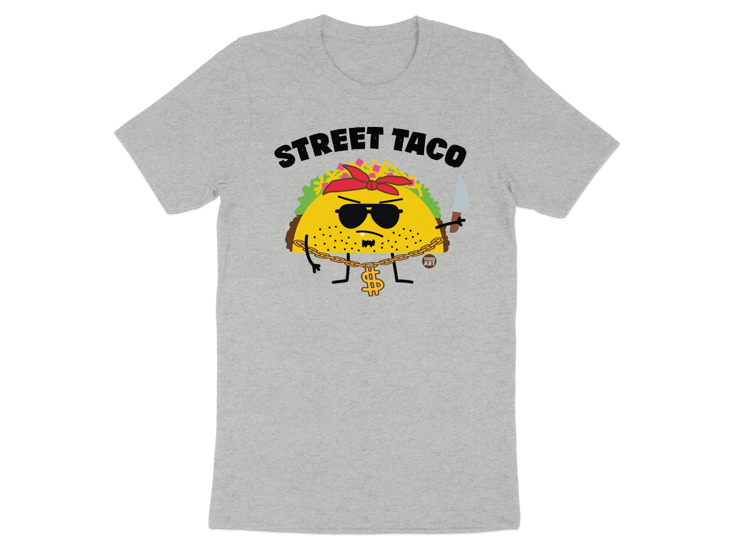 Cool Graphic Street Taco Funny T-Shirt Design