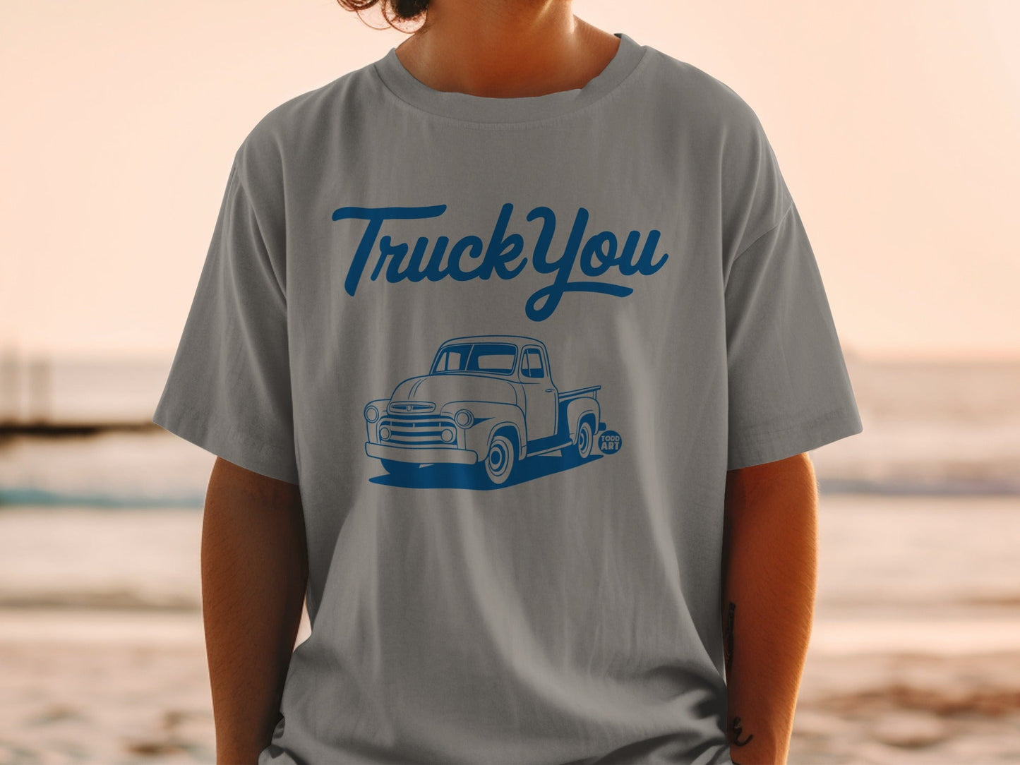 TruckYou Classic Pickup Truck Design T-Shirt