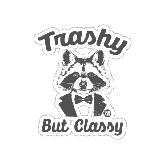 Trashy But Classy Tuxedo Raccoon Todd Art Design Stickers