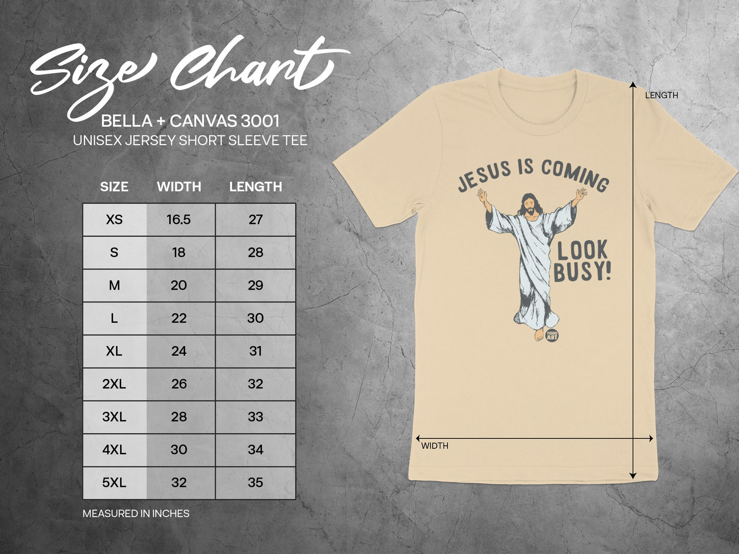 Jesus Is Coming Look Busy T-Shirt product