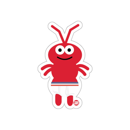 Cute Red Character Illustration Sticker Art