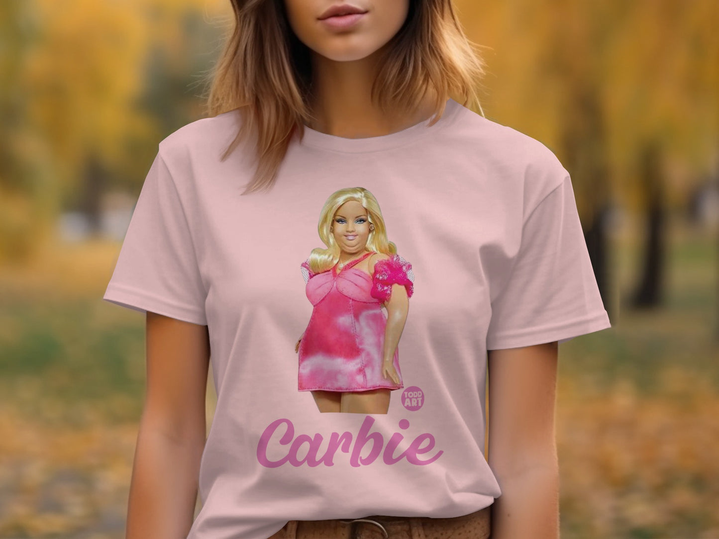 Fashionable Carbie Printed Casual Top