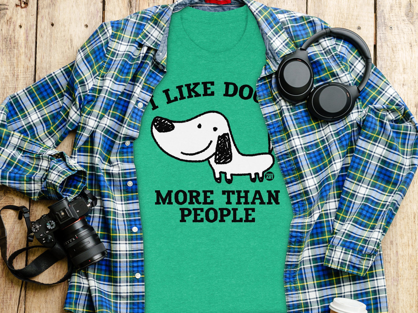 I Like Dogs More Than People Graphic T-Shirt product