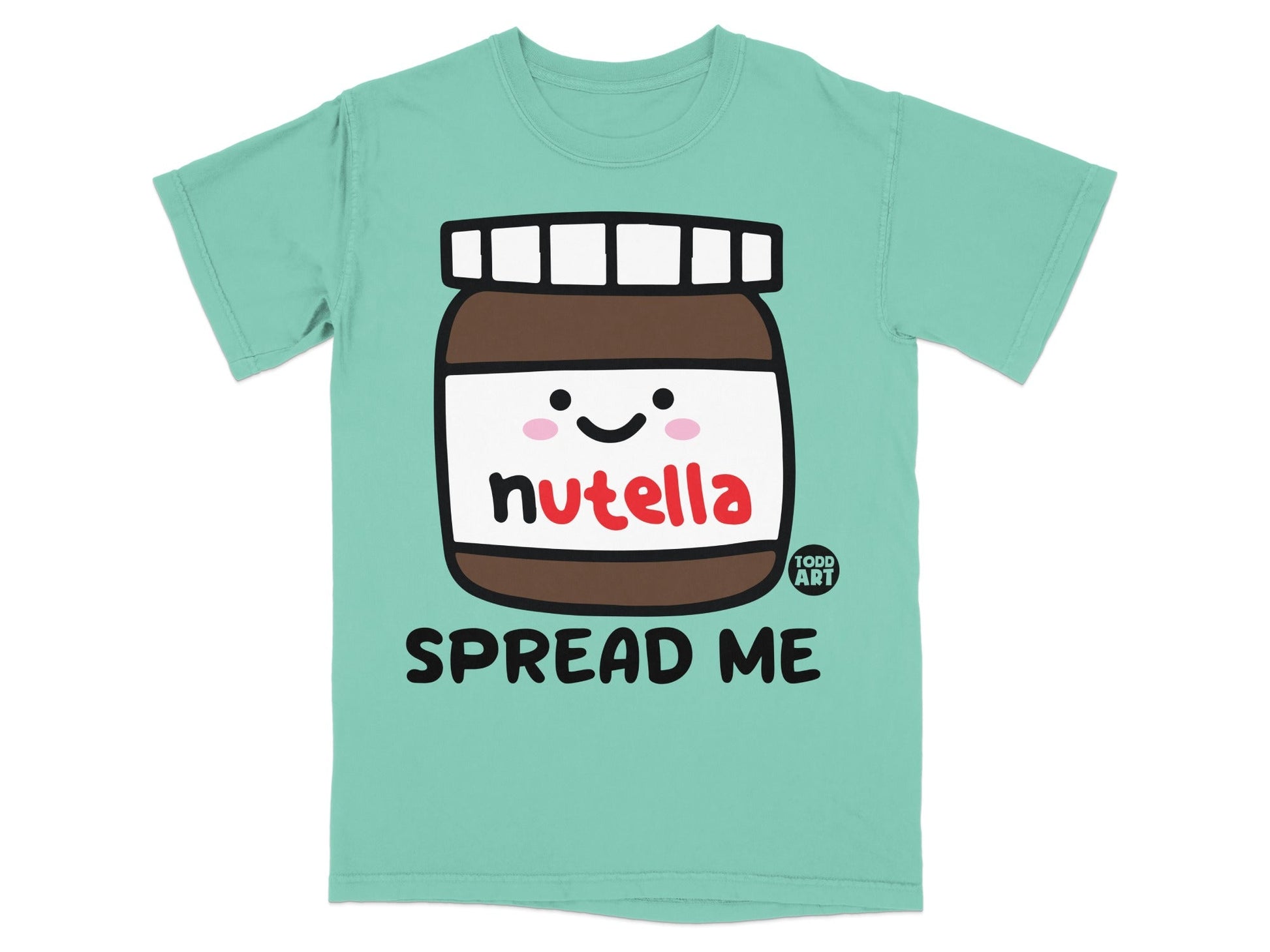 Nutella Spread Me Cute Graphic T-Shirt for Food Lovers