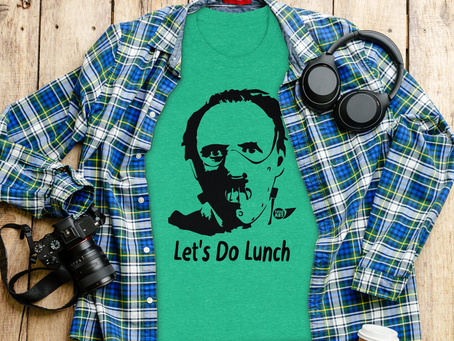 Let's Do Lunch Graphic Novelty T-shirt
