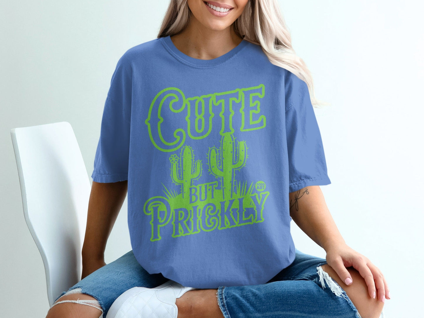 Cute But Prickly Graphic Tee for Casual Wear