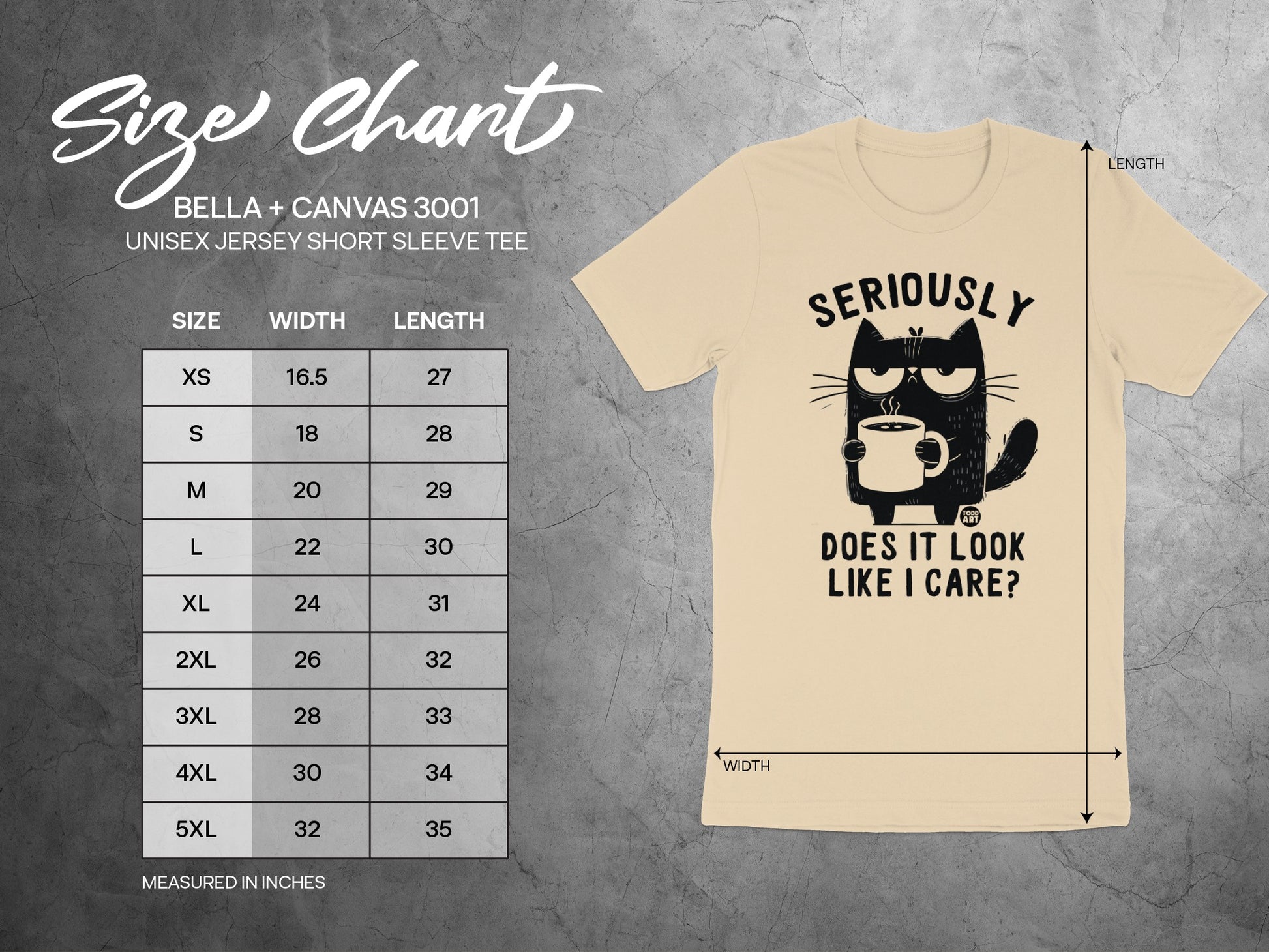 Seriously Does It Look Like I Care Shirt product