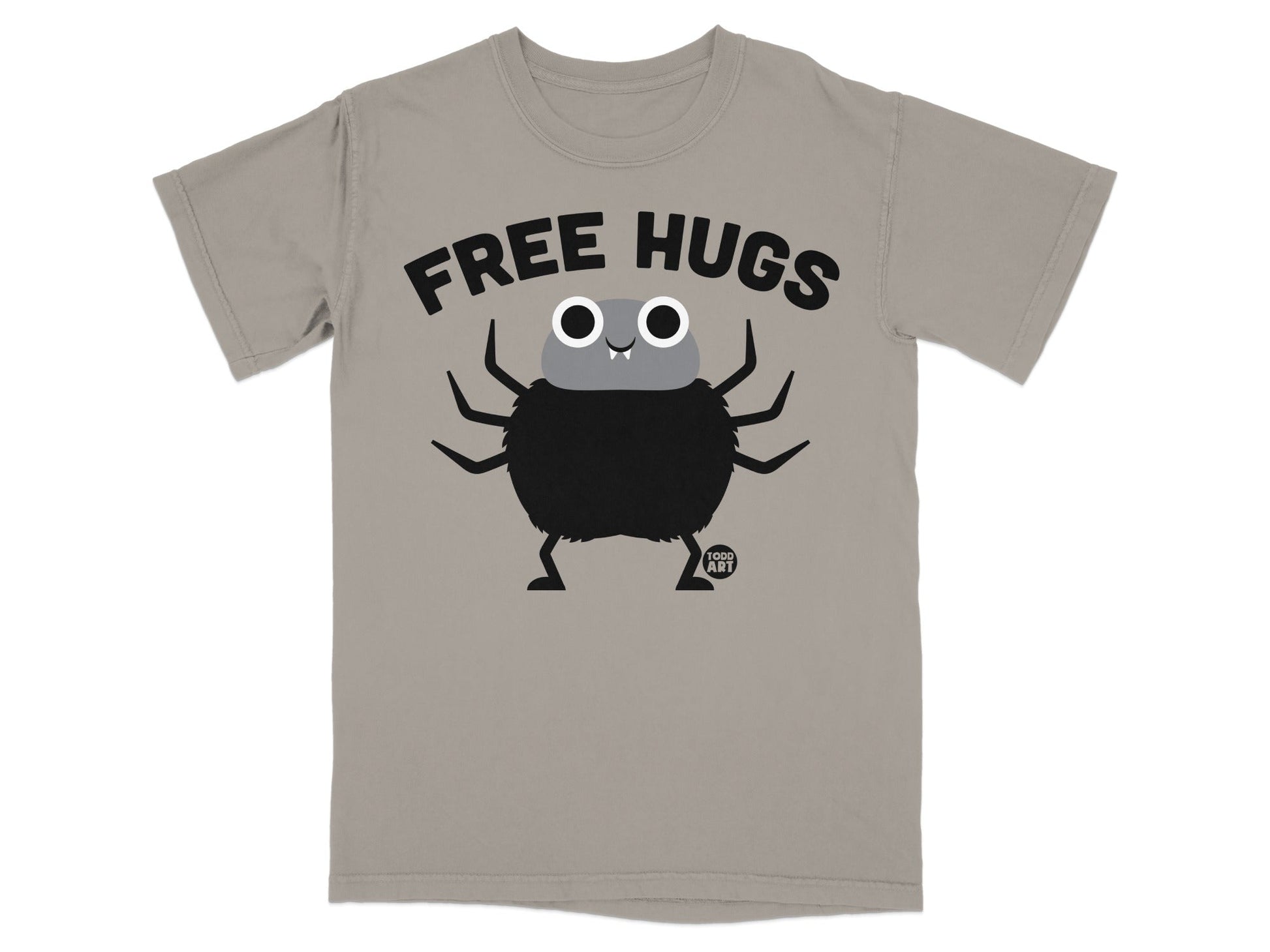 Adorable Free Hugs Spider T-shirt for All Ages