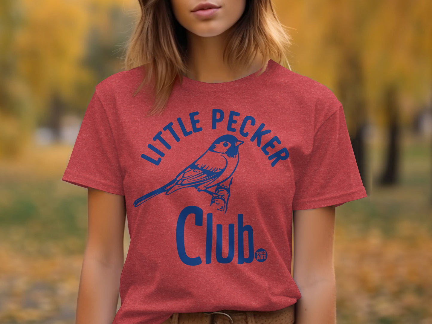 Little Pecker Club Graphic Red T-Shirt