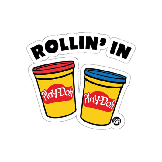 Rollin' In Play-Doh Stickers