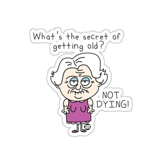 What's the Secret of Getting Old Not Dying product