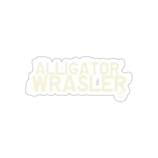 Alligator Wrasler Sticker for Animal Enthusiasts