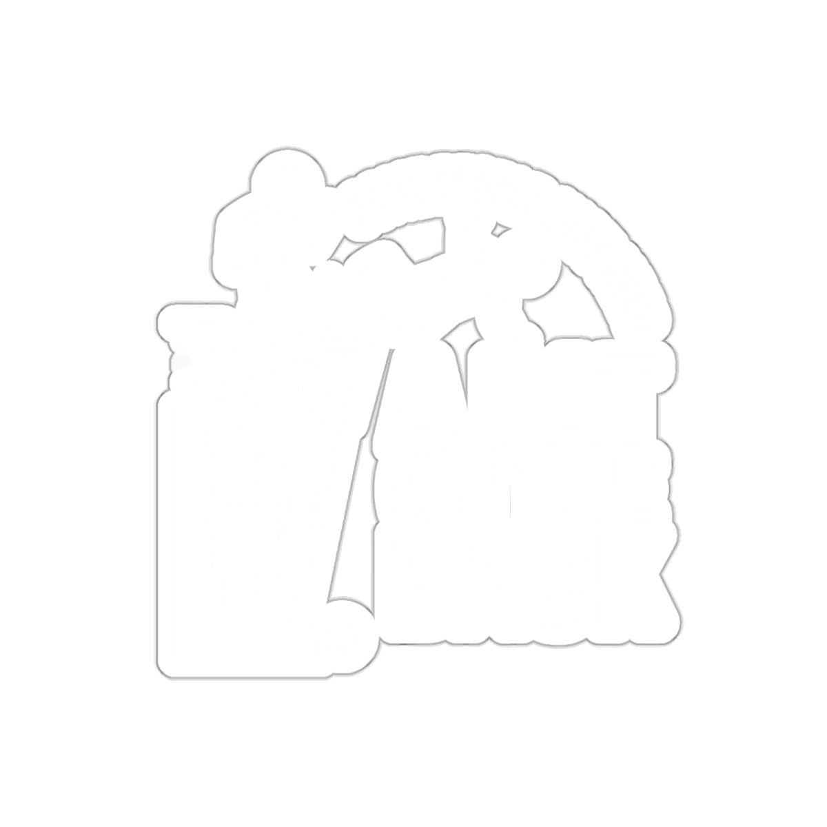 We've Got Your Back Inspirational Sticker