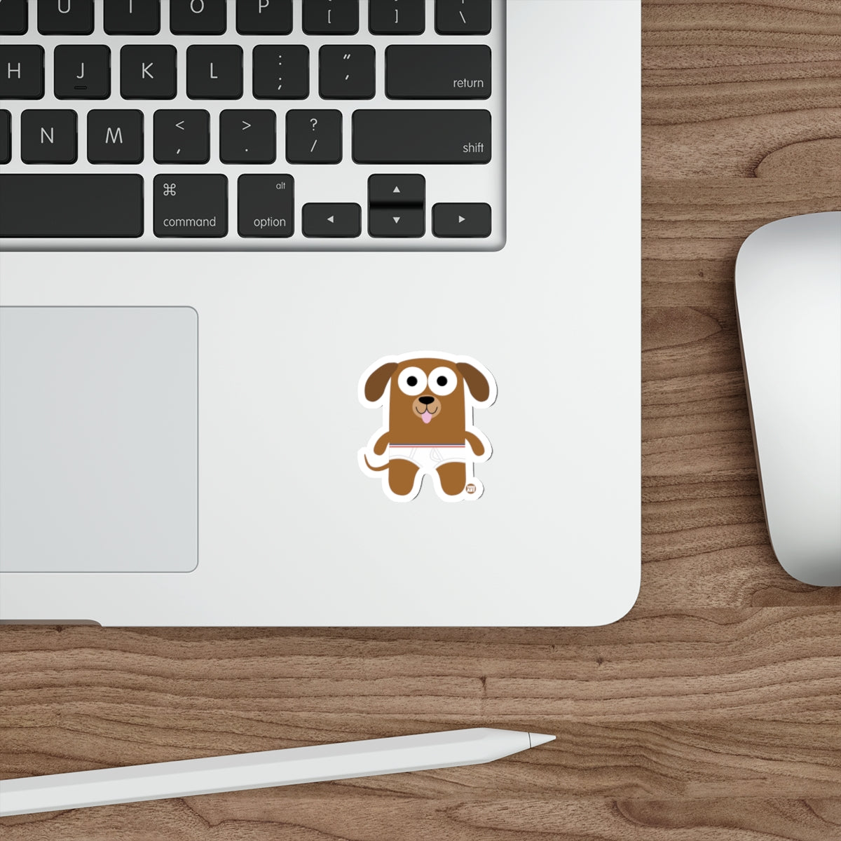 Cute Cartoon Brown Dog Sticker|Adorable Desk Decoration