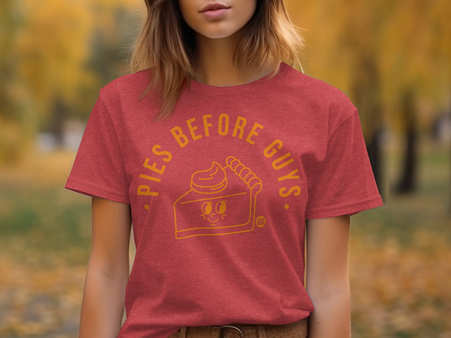 Fun Pies Before Guys Graphic Tee Shirt Product