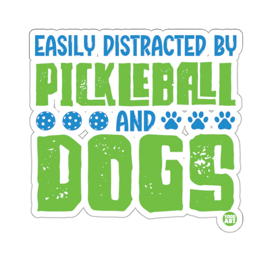 EASILY DISTRACTED BY PICKLEBALL AND DOGS product type