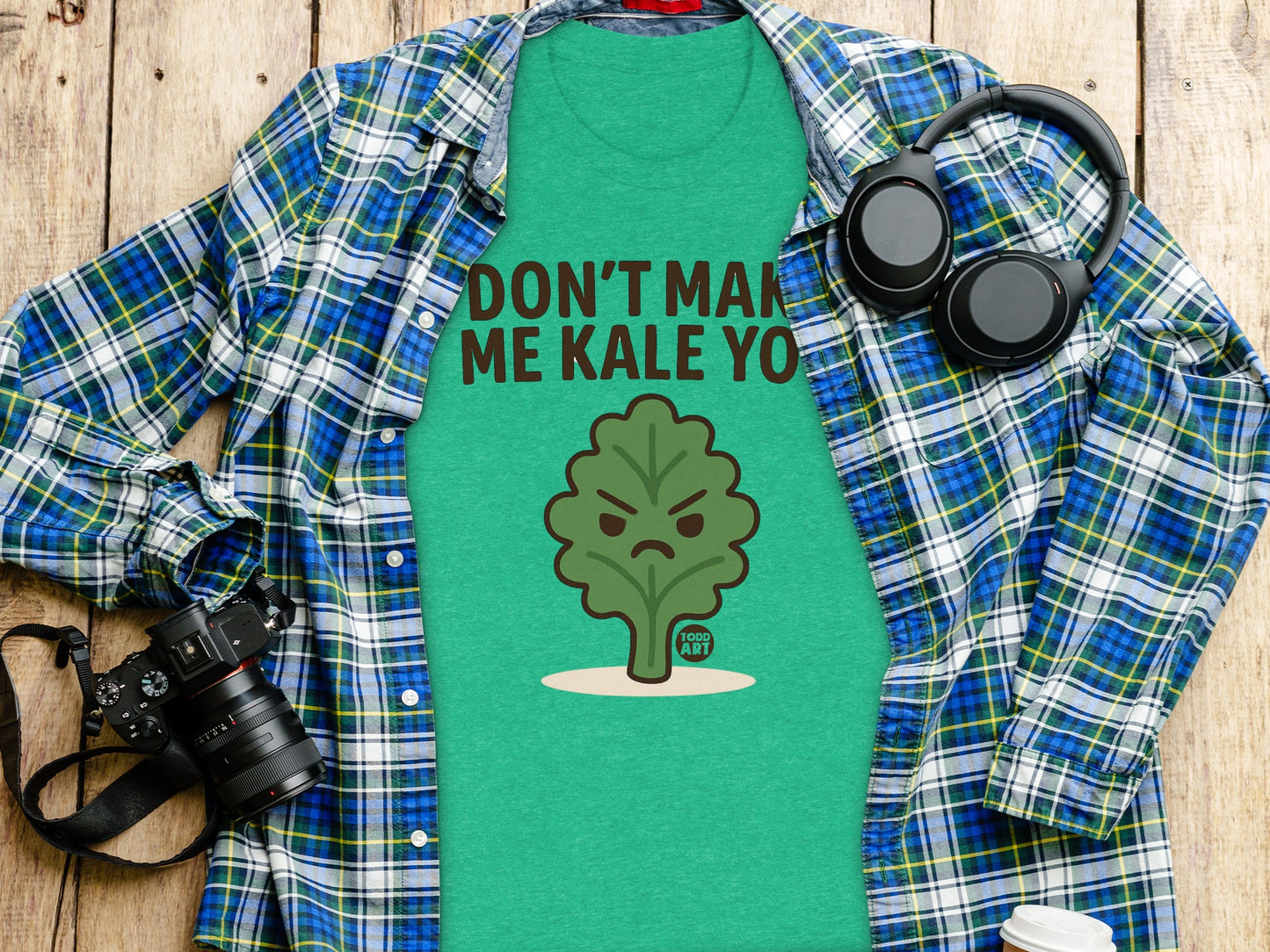 Don't Make Me Kale You Graphic T-shirt