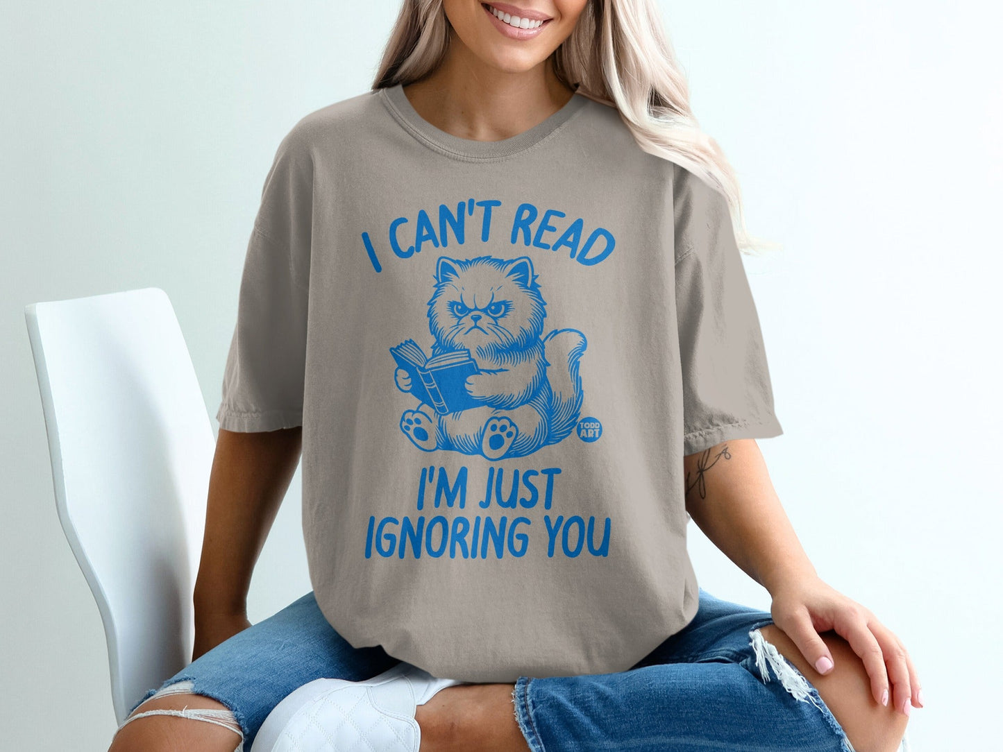 I Can't Read I'm Just Ignoring You Graphic T-Shirt
