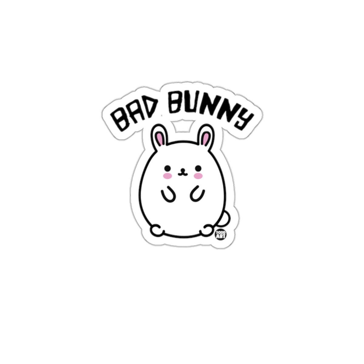 Bad Bunny Cute Cartoon Sticker for Decoration