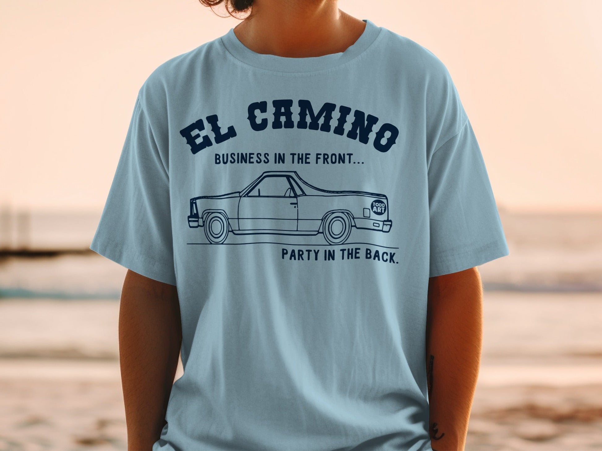 El Camino Business in the Front Party in the Back shirt