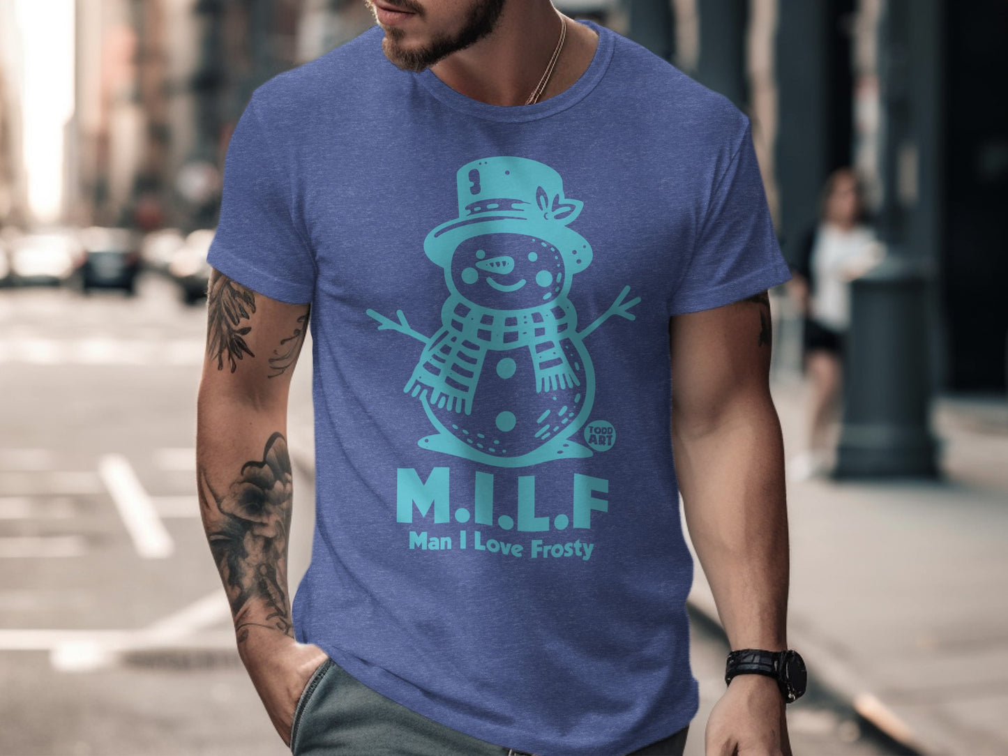 Man I Love Frosty Graphic T-Shirt product type