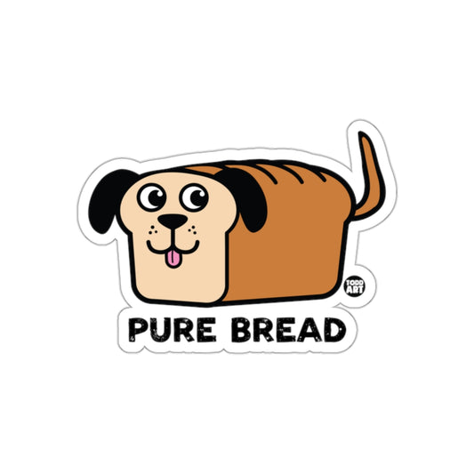 Pure Bread Dog Loaf Adorable Sticker Product