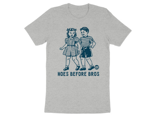 Hoes Before Bros Graphic Casual Tee product