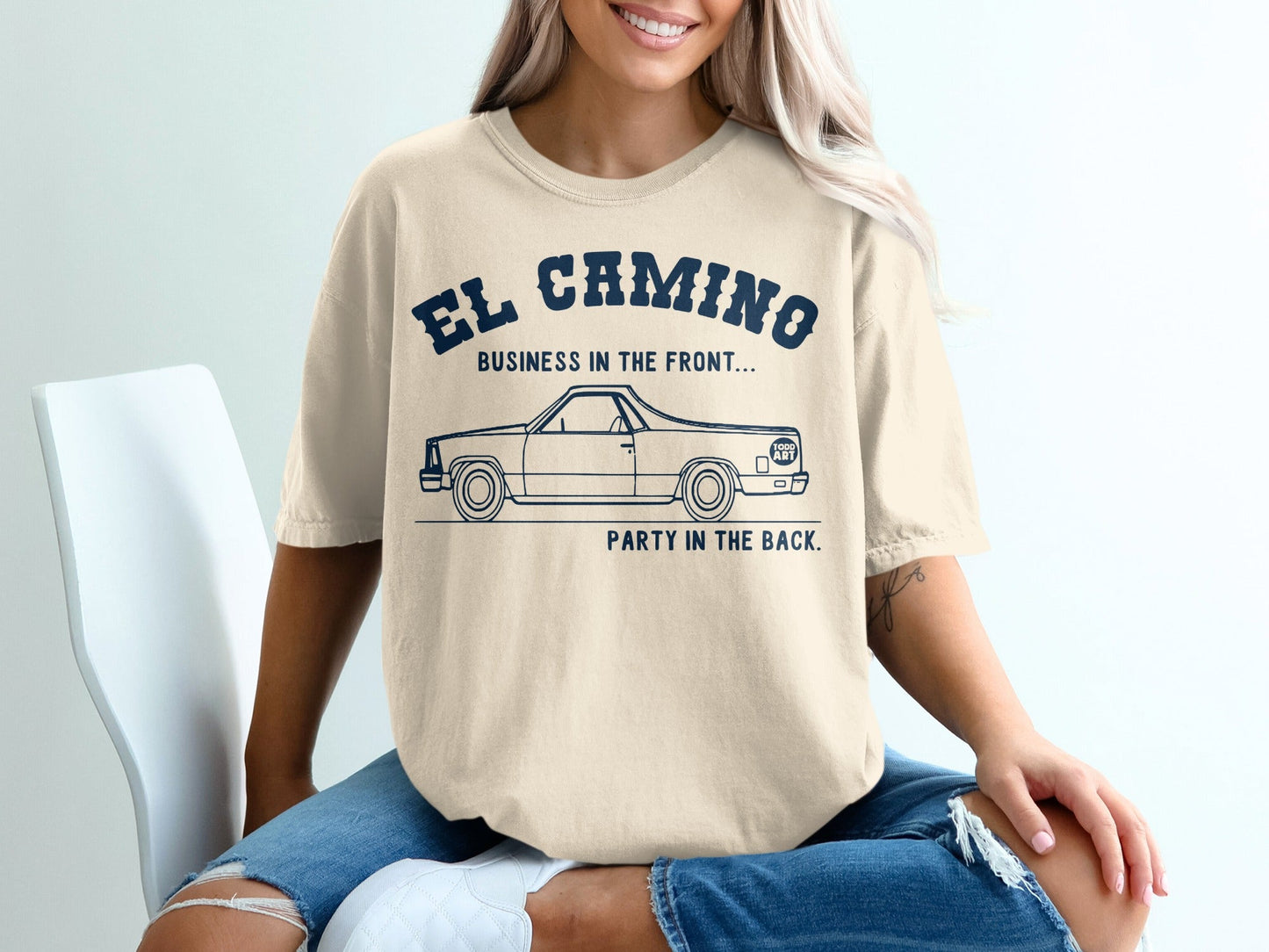 El Camino Business In The Front Party In The Back T-shirt