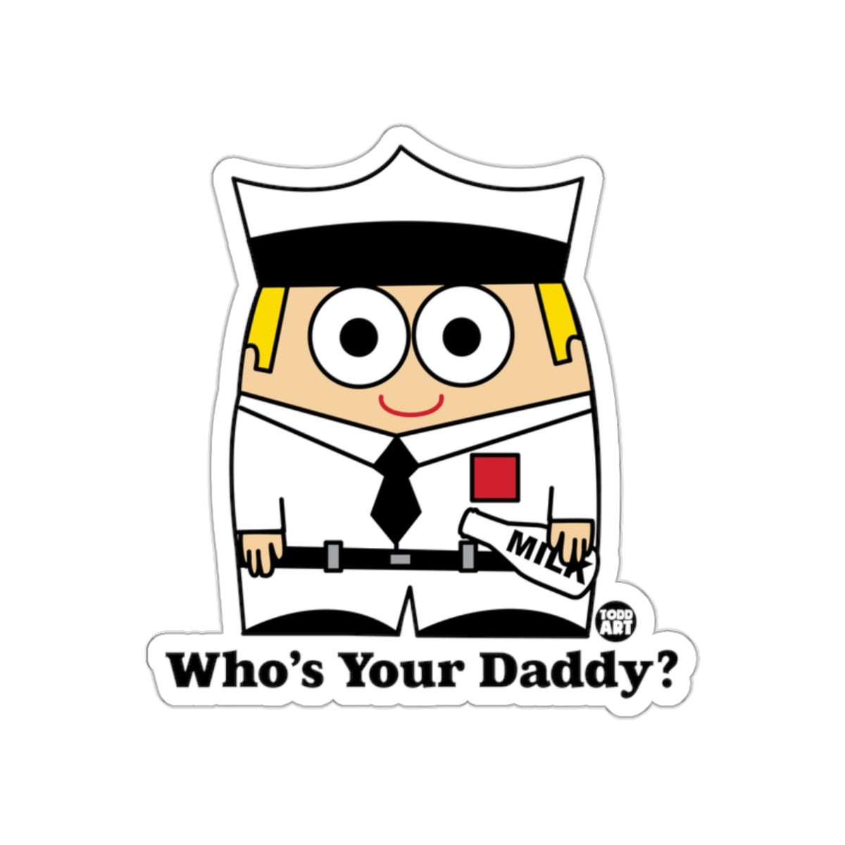 Funny Cartoon Figure Who's Your Daddy Product