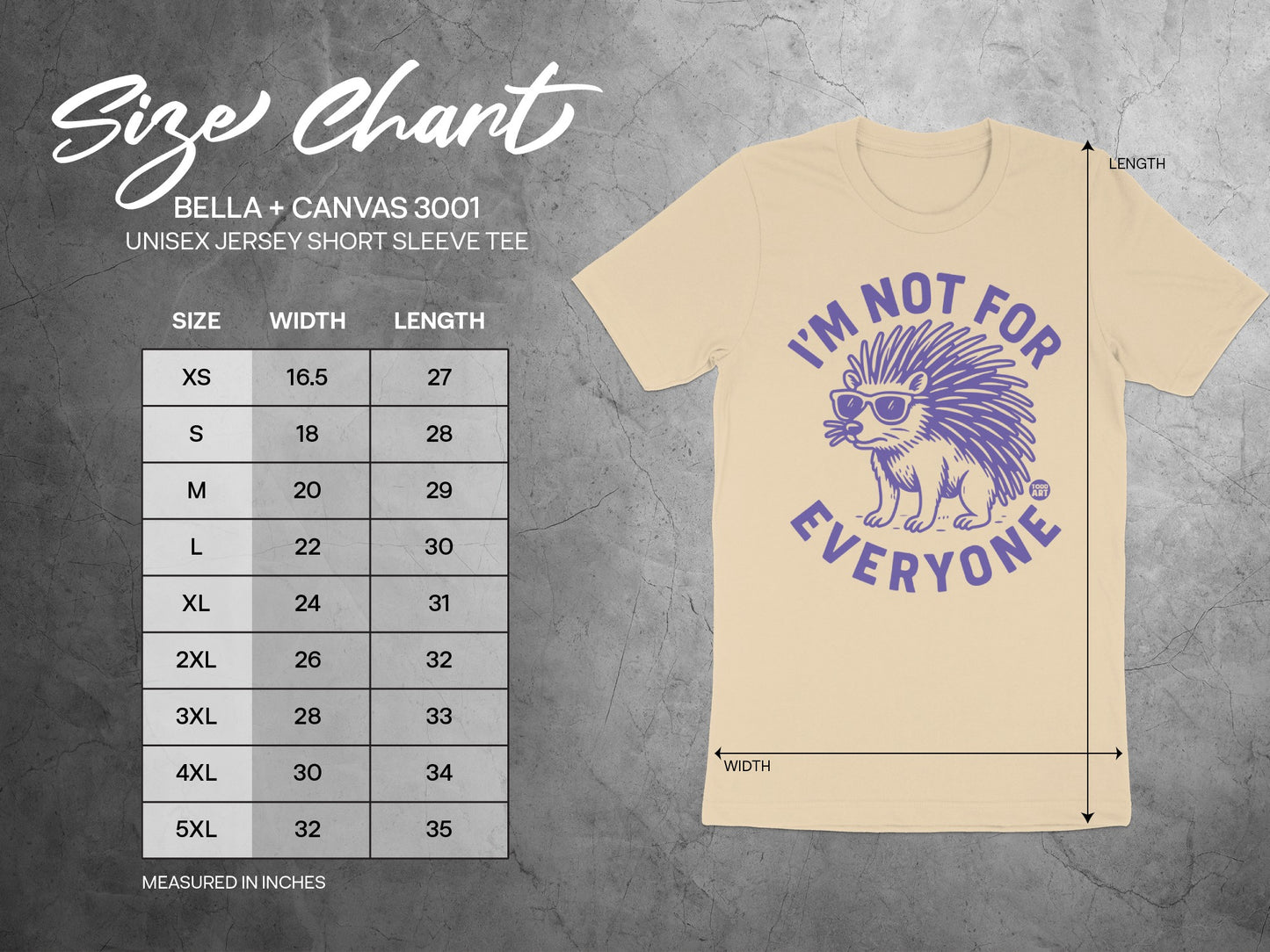 I'm Not For Everyone Graphic Short Sleeve Tee
