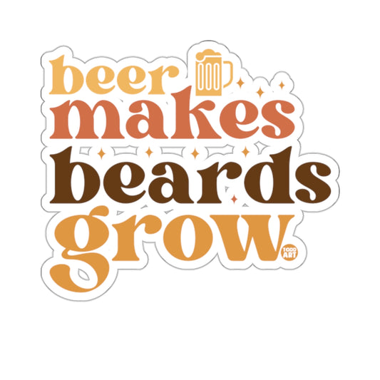 Beer Makes Beards Grow Retro Vintage Design product type
